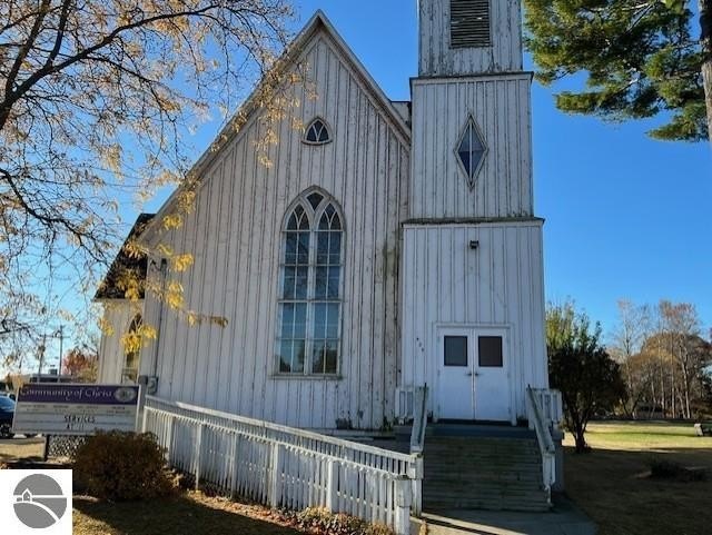 Beautiful Church located on the banks of the Tawas River with - Beach Commercial for sale in Tawas City, Michigan on Beachhouse.com