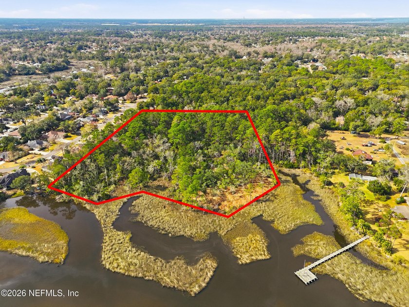 WATERFRONT PARADISE - Bring your builder! Currently listed at - Beach Acreage for sale in Jacksonville, Florida on Beachhouse.com