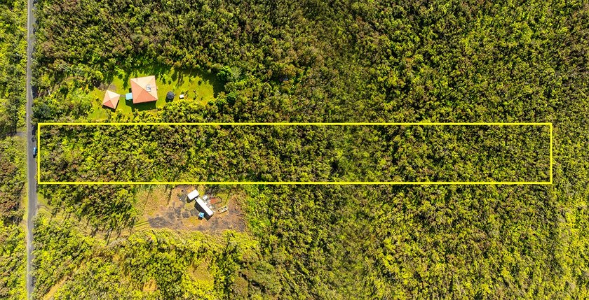 Nice level lot located on a fully paved road in the cool and - Beach Acreage for sale in Volcano, Hawaii on Beachhouse.com