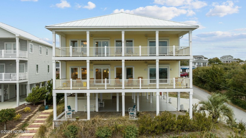 Views galore!! Located on the corner of Ocean Dr. and Cedar Tree - Beach Home for sale in Emerald Isle, North Carolina on Beachhouse.com