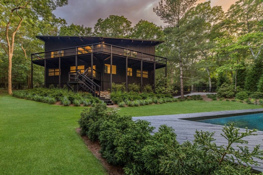 Step into the future of mid-century design with Butterfly House - Beach Home for sale in East Hampton, New York on Beachhouse.com