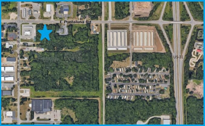 This 2.12-acre commercial parcel is located in a developing - Beach Acreage for sale in Norton Shores, Michigan on Beachhouse.com