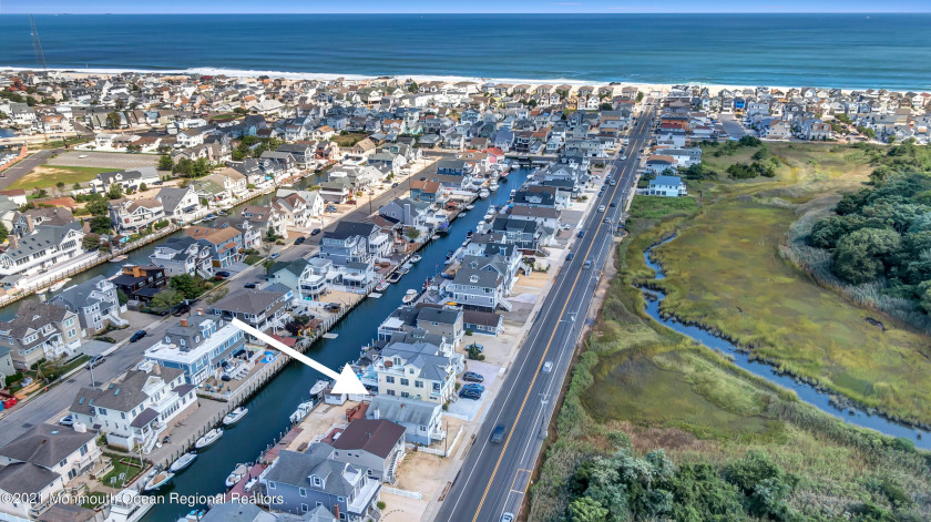Prime 40x100 lot on a deep water lagoon just blocks to the beach - Beach Lot for sale in Manasquan, New Jersey on Beachhouse.com