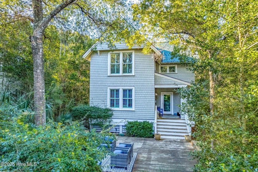 This secluded retreat in Keepers Landing boasts a recently - Beach Home for sale in Bald Head Island, North Carolina on Beachhouse.com