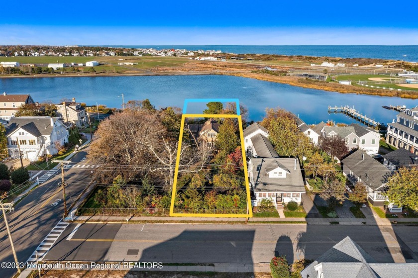 This is the LARGEST of 3 newly created and approved building - Beach Lot for sale in Manasquan, New Jersey on Beachhouse.com