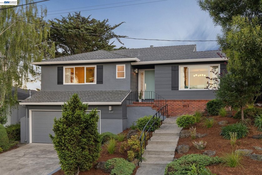 The beautiful East Bay hills are the backdrop to this stylishly - Beach Home for sale in Castro Valley, California on Beachhouse.com