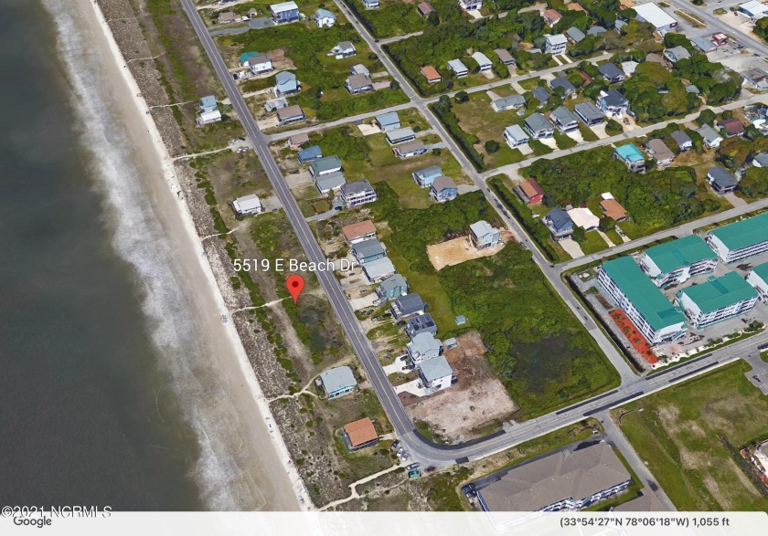Are you looking for the best priced OCEANFRONT lot on Oak - Beach Lot for sale in Oak Island, North Carolina on Beachhouse.com