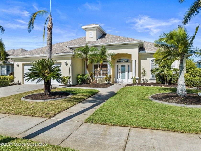 Walk through your newly Landscaped Yard onto a Large Front Porch - Beach Home for sale in Rockledge, Florida on Beachhouse.com