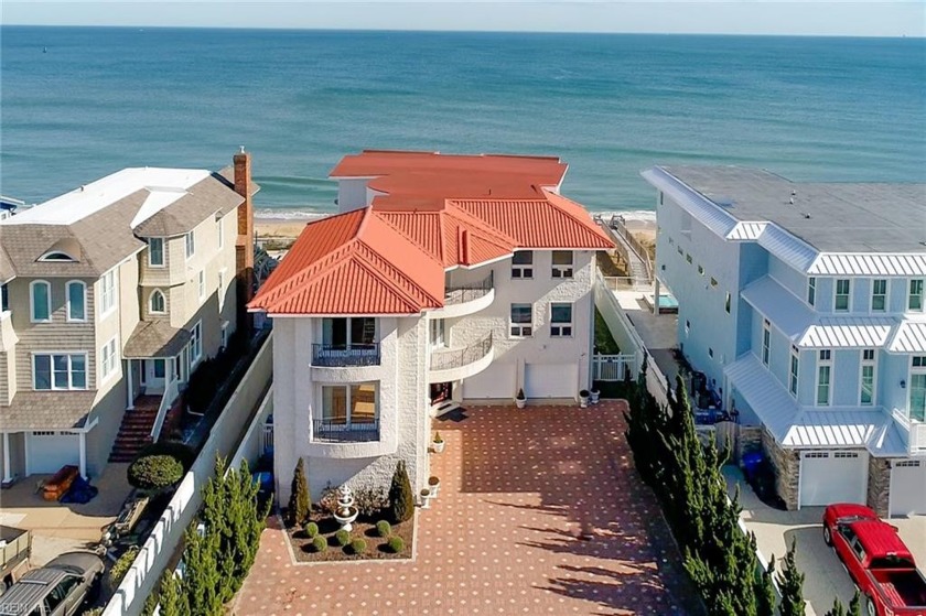 Stunning one-of-a-kind oceanfront gated estate with 180-degree - Beach Home for sale in Virginia Beach, Virginia on Beachhouse.com