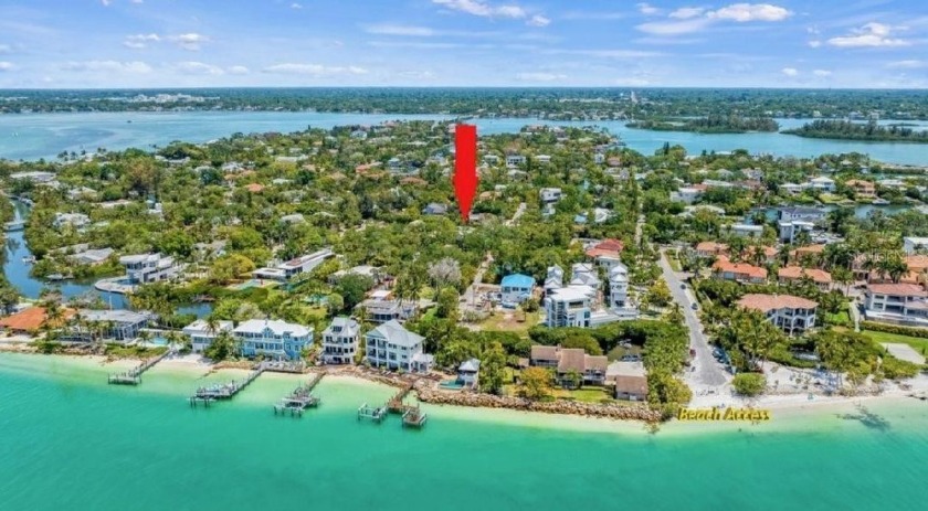 DOUBLE LOT in the heart of SIESTA KEY- STEPS TO SHELL BEACH and - Beach Home for sale in Sarasota, Florida on Beachhouse.com