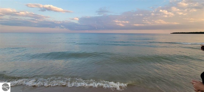 Beautiful lot on Western Shores with a driveway and building - Beach Acreage for sale in Beaver Island, Michigan on Beachhouse.com