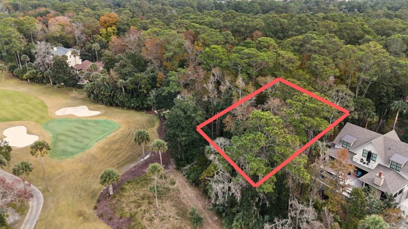 Almost half an acre lot backing up to Seabrook's Crooked Oaks - Beach Lot for sale in Seabrook Island, South Carolina on Beachhouse.com