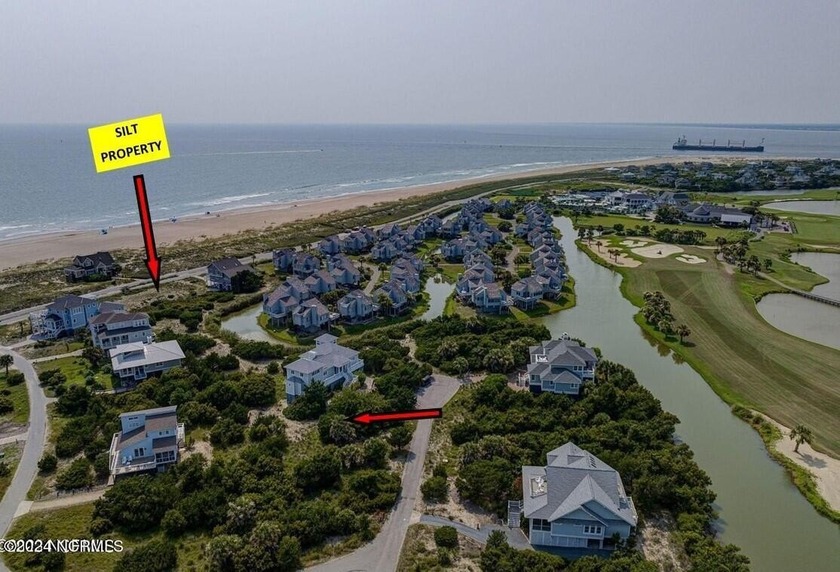 Incredible ocean views. The lot between this homesite and South - Beach Lot for sale in Bald Head Island, North Carolina on Beachhouse.com