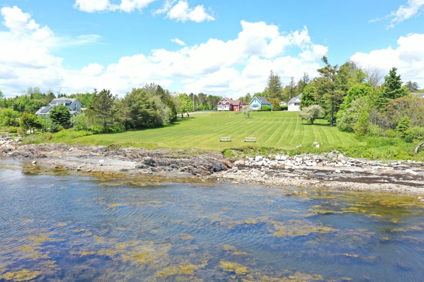 Imagine the view from your dream home, looking down Penobscot - Beach Lot for sale in Searsport, Maine on Beachhouse.com