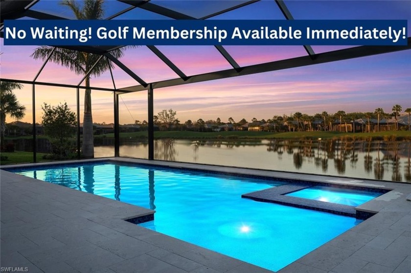 UPGRADED HOME with IMMEDIATE FULL GOLF MEMBERSHIP! NO WAITING - Beach Home for sale in Naples, Florida on Beachhouse.com