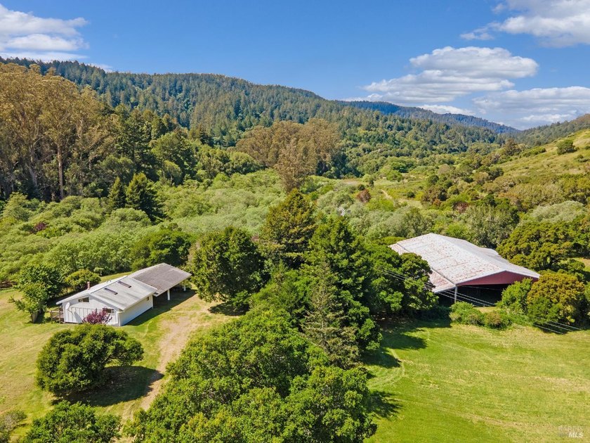 Set along the southern edge of the Olema Valley in Bolinas - Beach Home for sale in Bolinas, California on Beachhouse.com