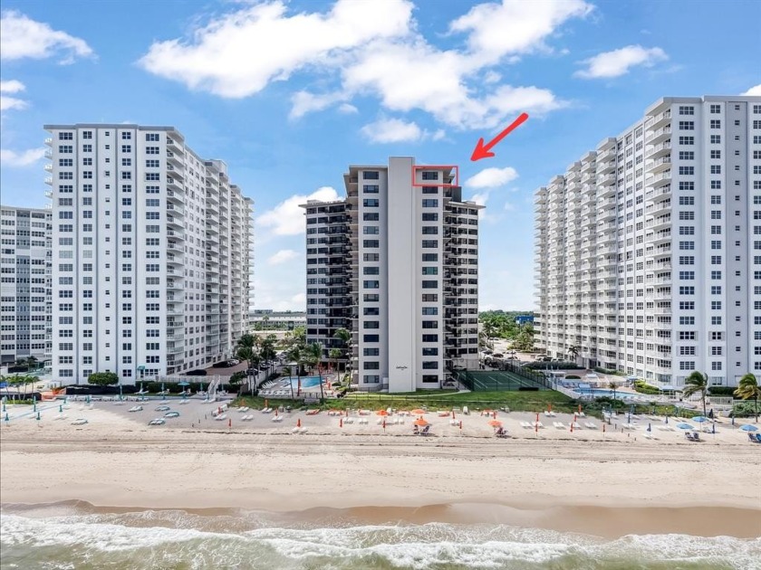 Sweeping panoramic direct ocean views from this top floor - Beach Condo for sale in Fort Lauderdale, Florida on Beachhouse.com