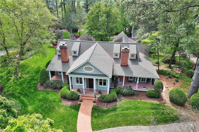 Charming deep waterfront home on a wooded acre on a broad view - Beach Home for sale in Virginia Beach, Virginia on Beachhouse.com
