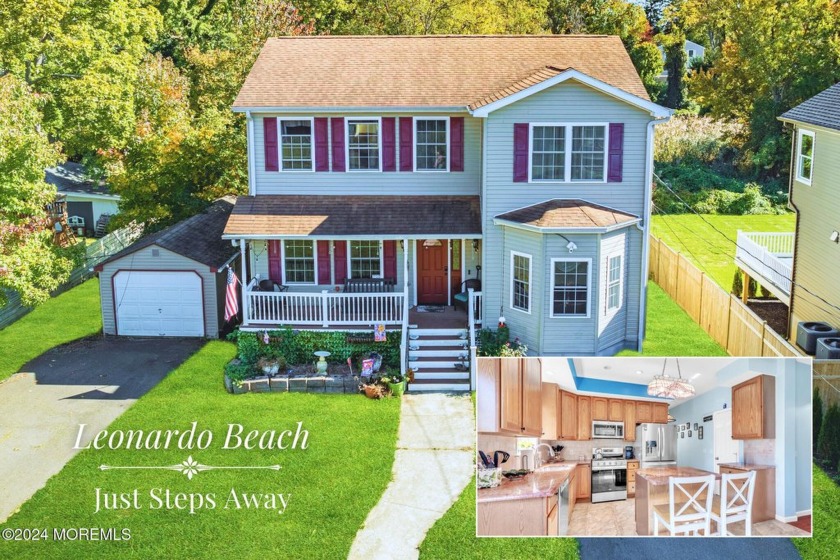 This lovely colonial home, built in 2010, is ideally located - Beach Home for sale in Leonardo, New Jersey on Beachhouse.com