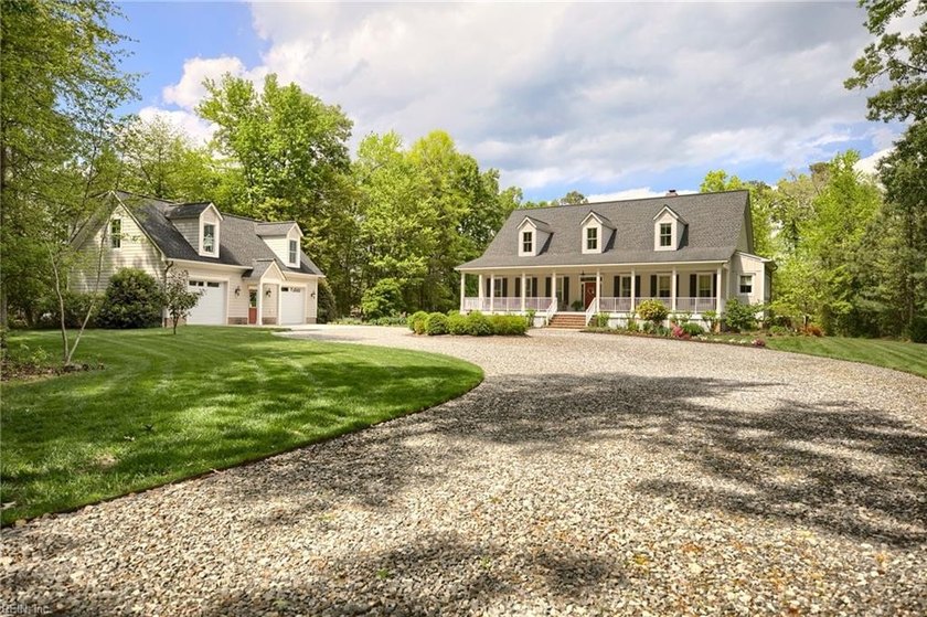Private waterfront retreat. This Southern-style home, built by - Beach Home for sale in Port Haywood, Virginia on Beachhouse.com