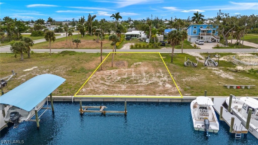 Gulf access waterfront lot on Henley Canal with brand new sea - Beach Lot for sale in ST. James City, Florida on Beachhouse.com