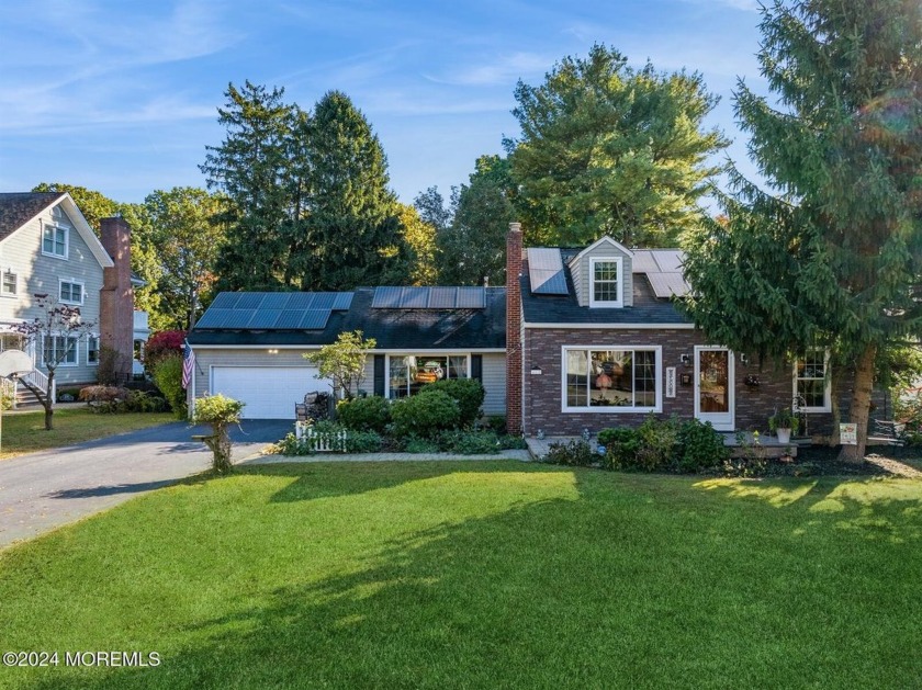 Charming Victorian inspired Cape Cod nestled on an idyllic lot - Beach Home for sale in Red Bank, New Jersey on Beachhouse.com