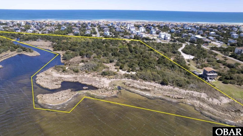 Exceptional Opportunity: Last Undisturbed 15-Acre Soundfront - Beach Lot for sale in Salvo, North Carolina on Beachhouse.com