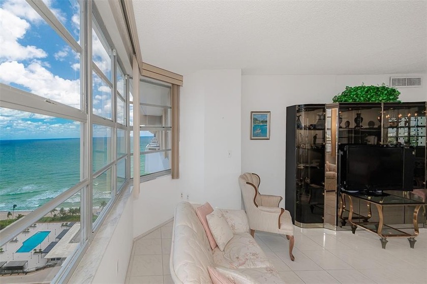 Absolutely Stunning View!! large 2/2 corner apt completely - Beach Condo for sale in Hallandale Beach, Florida on Beachhouse.com