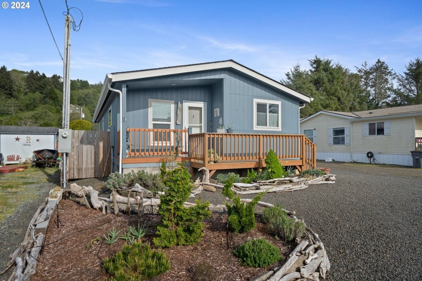 Light, bright and airy is how you'll find this 2019 manufactured - Beach Home for sale in Rockaway Beach, Oregon on Beachhouse.com