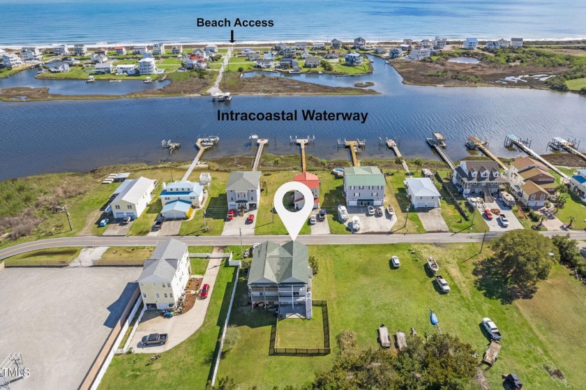 Second row ICW! Beautiful viewsmunity boat dock less than a 1 - Beach Townhome/Townhouse for sale in Sneads Ferry, North Carolina on Beachhouse.com