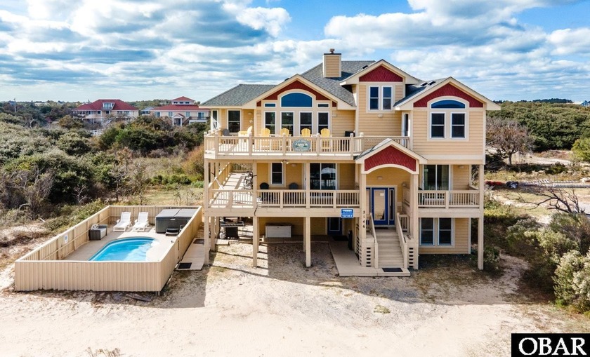 Welcome to Easy Breezy Lemon Squeezy! A stunning 8-bedroom, 8 - Beach Home for sale in Corolla, North Carolina on Beachhouse.com