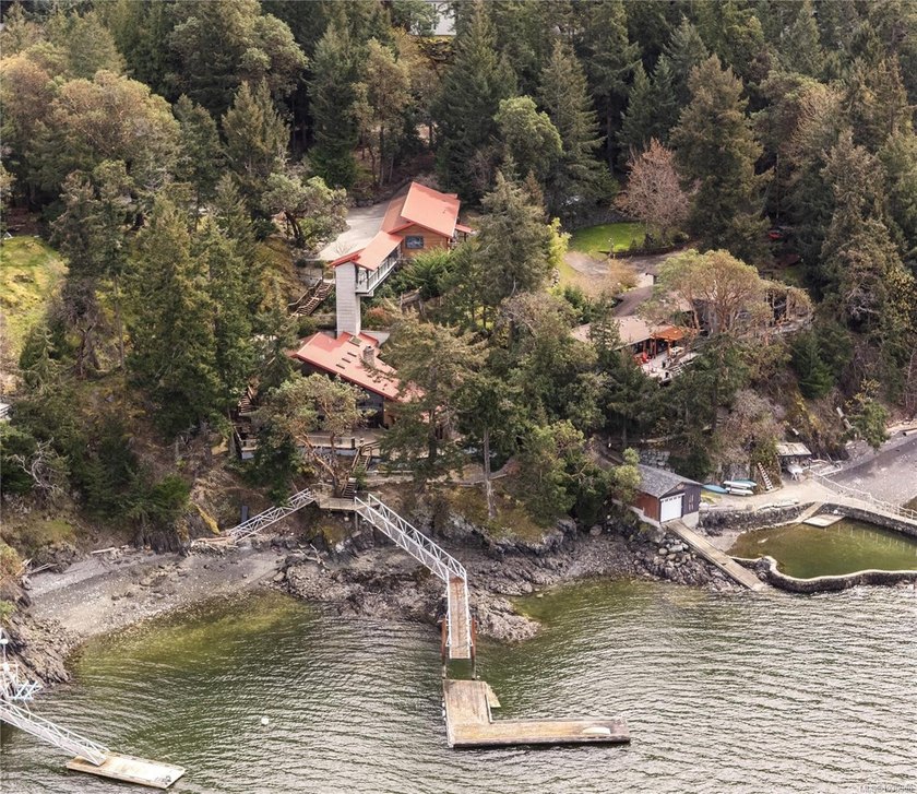 Welcome to an extraordinary custom-built waterfront estate set - Beach Home for sale in Central Saanich, British Columbia on Beachhouse.com