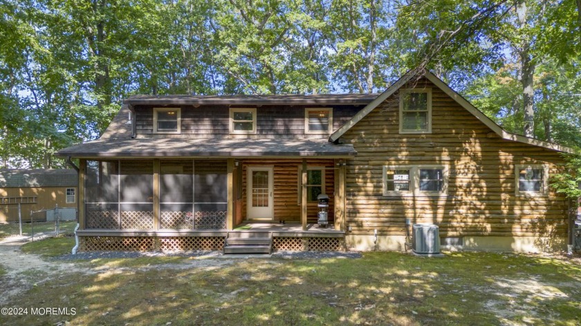 Lovely Log Cabin style home.  4 Bedrooms, 2 baths on approx. 2 - Beach Home for sale in Eatontown, New Jersey on Beachhouse.com