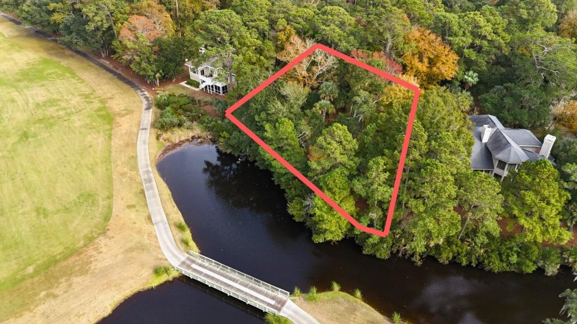 This exceptional half-acre lot offers stunning views of the - Beach Lot for sale in Seabrook Island, South Carolina on Beachhouse.com