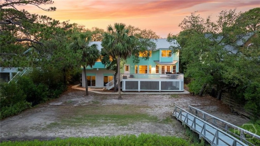 Waterfront on Tidal Creek 6BR/3BA 3,486sqft Home in Spanish - Beach Home for sale in Tybee Island, Georgia on Beachhouse.com