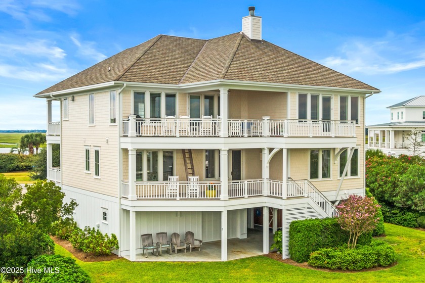 Sweeping views and golden marsh sunsets from this stunning 2014 - Beach Home for sale in Wilmington, North Carolina on Beachhouse.com