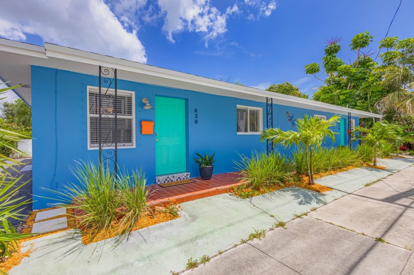 Completely remodeled 1 year ago.  Roof 2018.  Unique investment - Beach Townhome/Townhouse for sale in Lake Worth Beach, Florida on Beachhouse.com