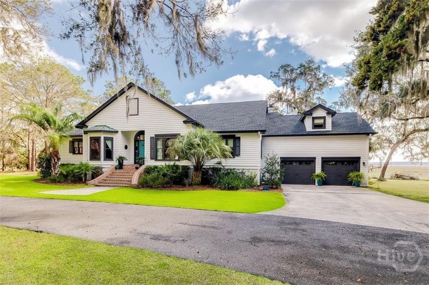 Tucked away on 1.58 lush acres along the scenic Timmons River - Beach Home for sale in Midway, Georgia on Beachhouse.com