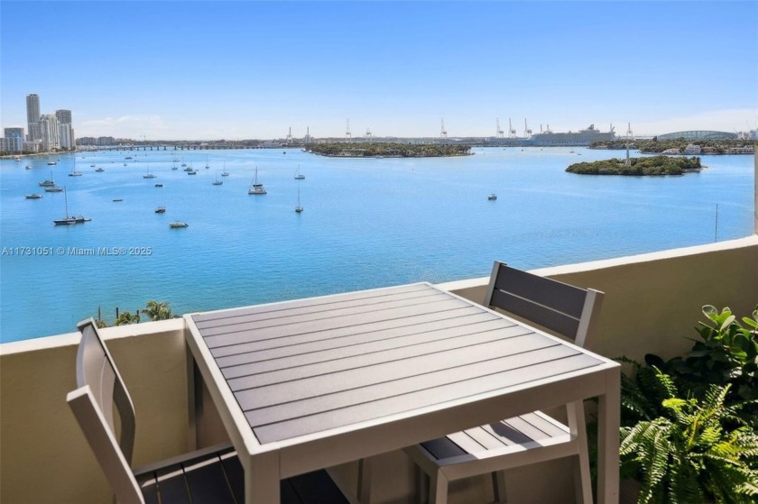 Stunning bay and downtown views from this gorgeous - Beach Condo for sale in Miami Beach, Florida on Beachhouse.com