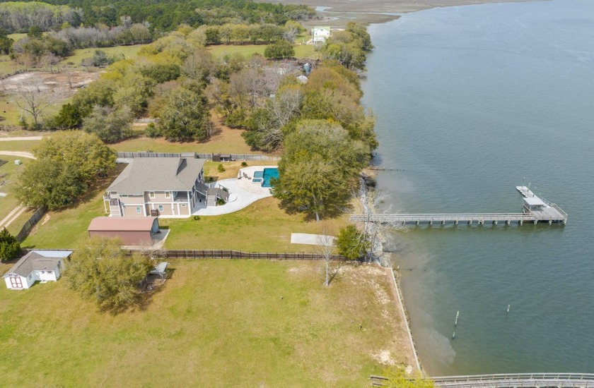 Situated on a high bluff overlooking the Stono River with views - Beach Home for sale in Johns Island, South Carolina on Beachhouse.com