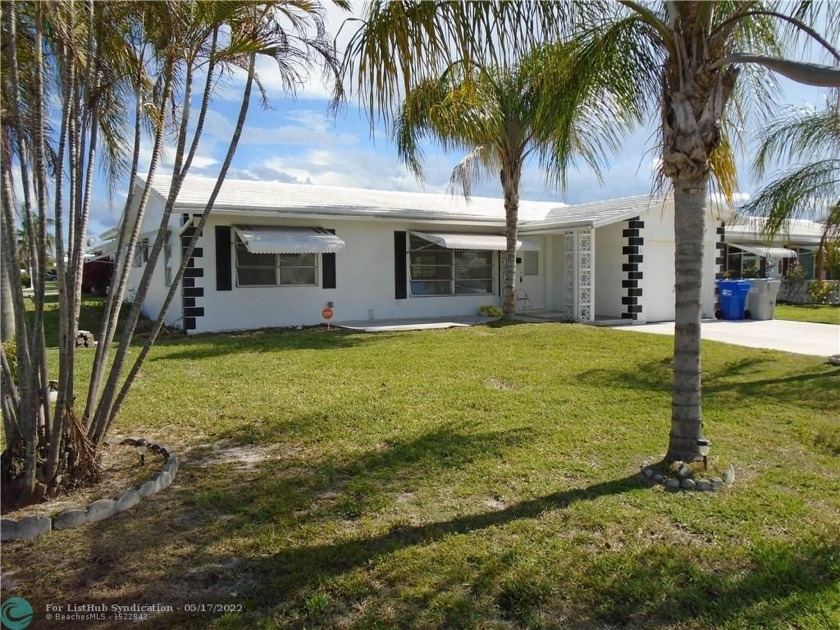 Large 2 bedroom 2 full bath with a Florida room plus an attached - Beach Home for sale in Pompano Beach, Florida on Beachhouse.com