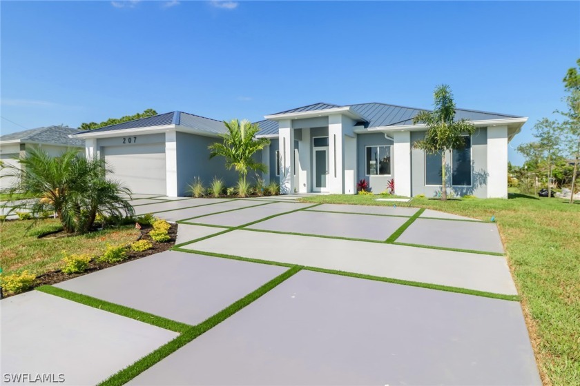Discover this 2022 NEW CONSTRUCTION quality POOL home with sixty - Beach Home for sale in Cape Coral, Florida on Beachhouse.com
