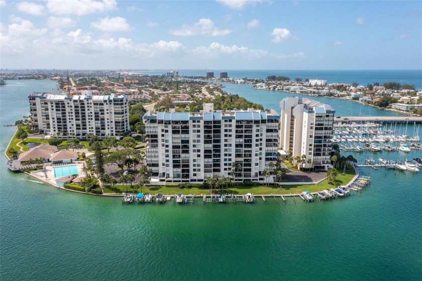 GULF and INTRACOASTAL VIEWS.  Perched high on the 9th floor of - Beach Condo for sale in ST Pete Beach, Florida on Beachhouse.com