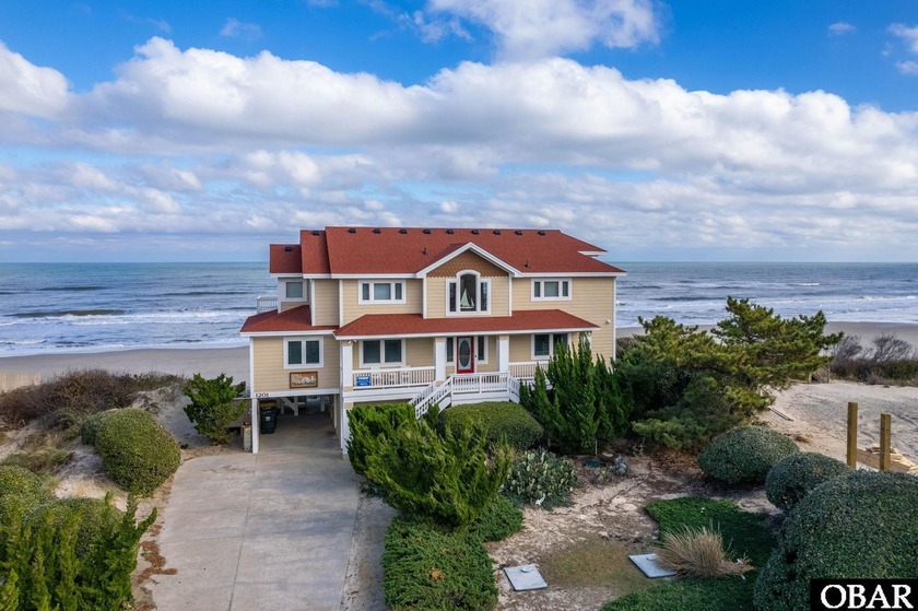 This oceanfront home offers panoramic water views and direct - Beach Home for sale in Corolla, North Carolina on Beachhouse.com