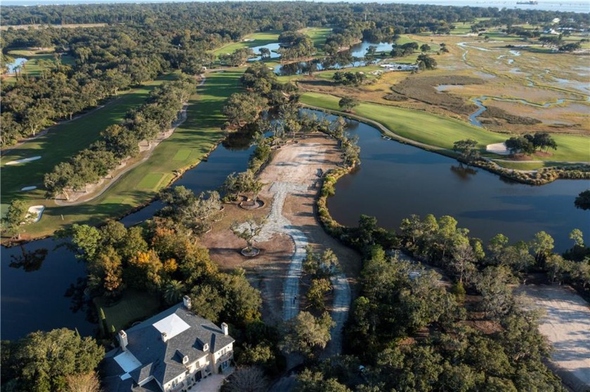 Overlooking both Plantation and Seaside Golf Courses, surrounded - Beach Lot for sale in Saint Simons, Georgia on Beachhouse.com
