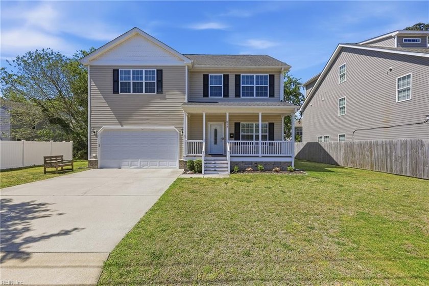 This charming two-story home offers 4 bedrooms and 2.5 bathrooms - Beach Home for sale in Hampton, Virginia on Beachhouse.com