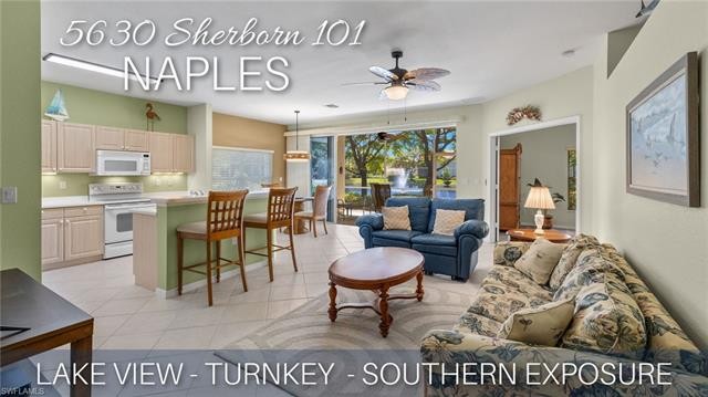 SURE ABOUT SHERBORN! This 3 bedroom, 2 bath, 1 car garage - Beach Condo for sale in Naples, Florida on Beachhouse.com