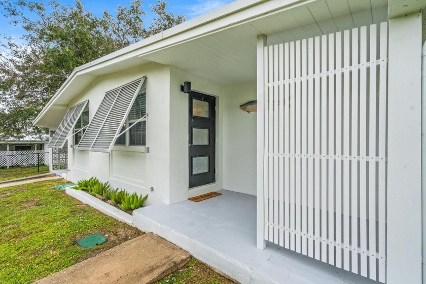 Discover the charm of mid-century modern living in this restored - Beach Home for sale in Vero Beach, Florida on Beachhouse.com