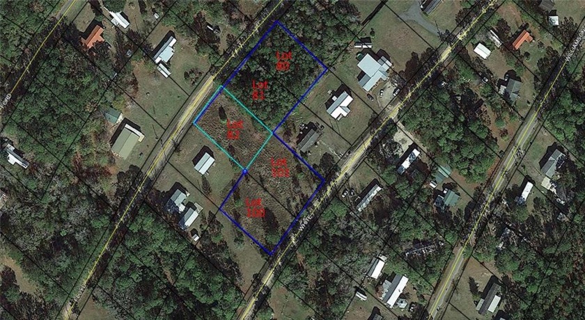 Don't miss this rare opportunity! Buy 1 lot or pick up all 5 of - Beach Lot for sale in Townsend, Georgia on Beachhouse.com