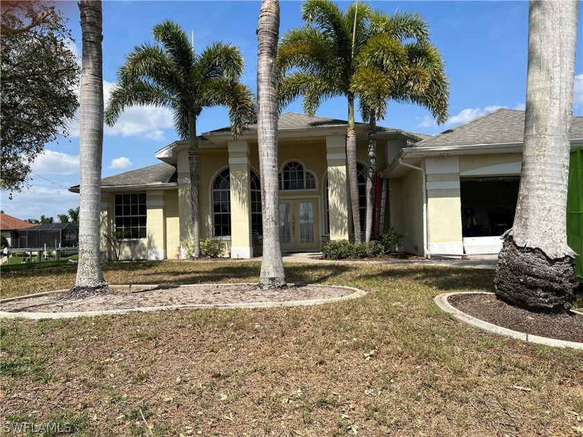 Rare Gulf Access Pool Home with 192' of waterfront on oversized - Beach Home for sale in Cape Coral, Florida on Beachhouse.com